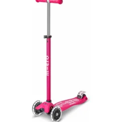 Micro Maxi LED Scooter - Pink
