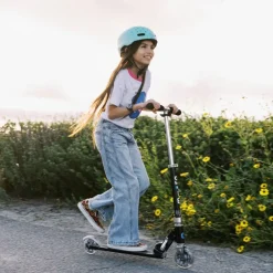 Micro Sprite LED Scooter - Black
