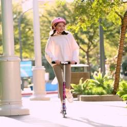 Micro Sprite LED Scooter - Purple Stripe