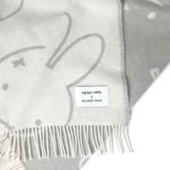Miffy Blanket - Cloud White/Grey