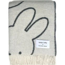 Miffy Blanket - White/Black
