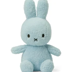 Miffy Sitting Terry Light Blue 9"