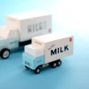 Milk Truck Toy Car