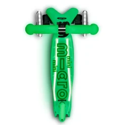 Mini Deluxe Glow LED Plus Scooter - Icy Lime
