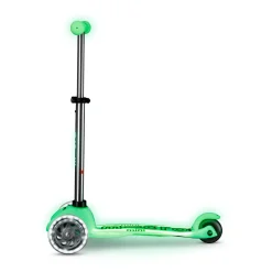 Mini Deluxe Glow LED Plus Scooter - Icy Lime