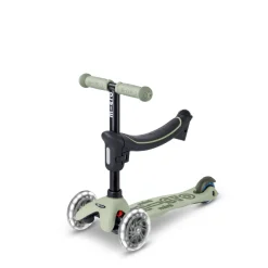 Mini Deluxe Rock & Go LED Scooter - Olive Sage