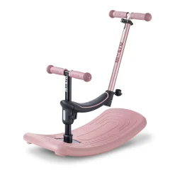 Mini Deluxe Rock & Go LED Scooter - Dusty Rose