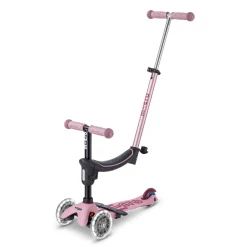 Mini Deluxe Rock & Go LED Scooter - Dusty Rose