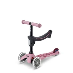 Mini Deluxe Rock & Go LED Scooter - Dusty Rose