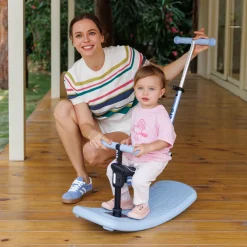 Mini Deluxe Rock & Go LED Scooter - Ocean Slate