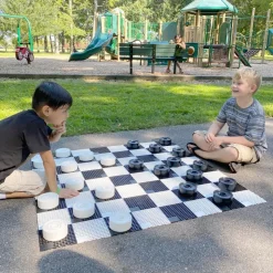 Mini-Giant Checker Pieces