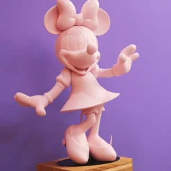 Minnie Mouse Figure Pastel Pink - 24.4