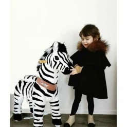 Model U Ride-On Zebra - 4-7 Years