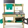 Mud Kitchen Wooden Toy Playset with Accessories