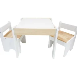 Multi-Activity Table with Reversible Tabletop & Chairs Set