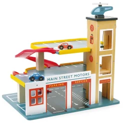 Multi-Level Garage Playset with Lift
