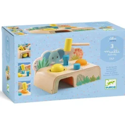 Multi Tap Hammer Wooden Toy