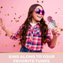 Musical Microphone Rhinestone Bluetooth Broadcaster