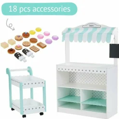 My Dream Bakery Shop Dessert Stand - White/Mint