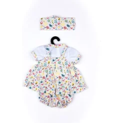 My FAO Doll Outfit - Flower and Rainbow Dungarees