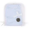 My FAO Doll Swaddle - Light Blue Stars