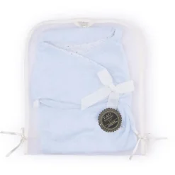 My FAO Doll Swaddle - Light Blue Stars