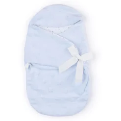My FAO Doll Swaddle - Light Blue Stars