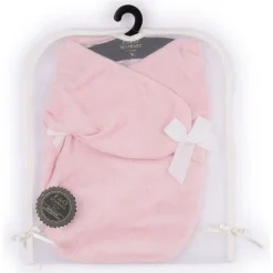 My FAO Doll Swaddle - Pink Stars