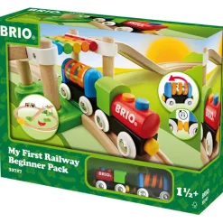 My First Railway Beginner Pack Wooden Toy Train Set