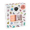 Nail Polish and Nail Sticker Set for Kids