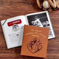 National Baseball Hall of Fame Book Leather Edition