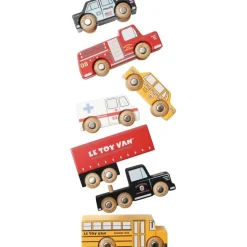 New York Wood Toy Car Set - 7 Piece
