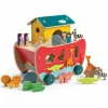 Noah's Shape Sorter Ark Wooden Toy