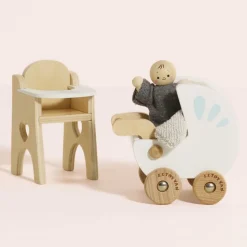 Nursery Dollhouse Furniture Set
