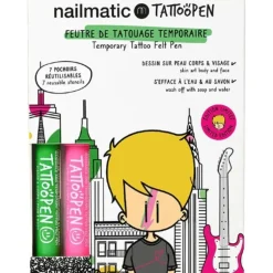 NYC Temporary Tattoo Pen Set for Kids