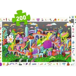 Observation 200 Piece Puzzle - Crazy Town