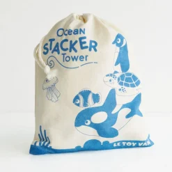Ocean Life Stacking Animals & Bag