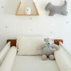 Off-White Crib Blanket