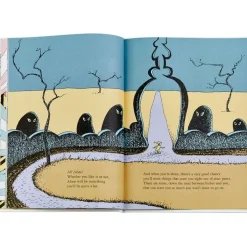 Oh The Places You'll Go by Dr. Seuss Leather-Bound Book
