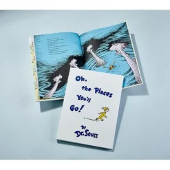 Oh The Places You'll Go by Dr. Seuss Leather-Bound Book
