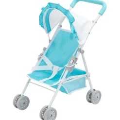 Olivia's Little World Baby Doll 3 Piece Nursery Set - Blue