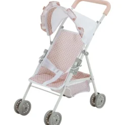 Olivia's Little World Polka Dot Princess Baby Doll 3 Piece Nursery Set - Pink
