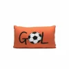 Orange GOL Soccer Pillow
