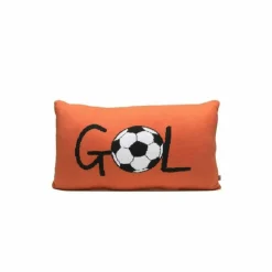 Orange GOL Soccer Pillow