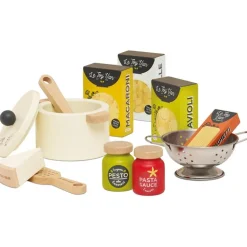 Organic Wooden Pasta Set - 12 Pieces