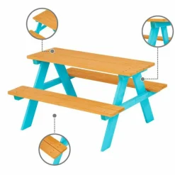 Outdoor Picnic Table & Chair Set