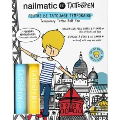 Paris Tattoo Pen Set for Kids