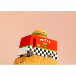 Pattys Hamburger Van Toy Car
