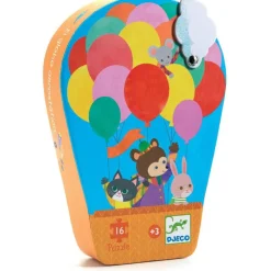 16-Piece Hot Air Balloon Jigsaw Puzzle