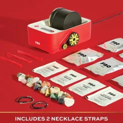 22 Piece Professional Rock Tumbler with Clay & Gemstones